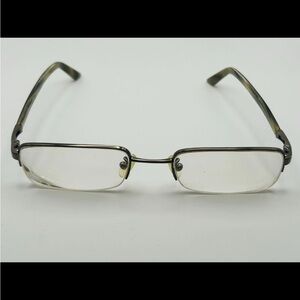 VINTAGE GUCCI G BROWN EYEGLASSES SQUARED